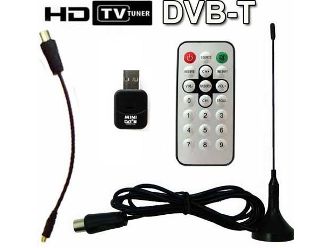 Placa TV Sintonizadora USB DVB-T / adaptador TV USB