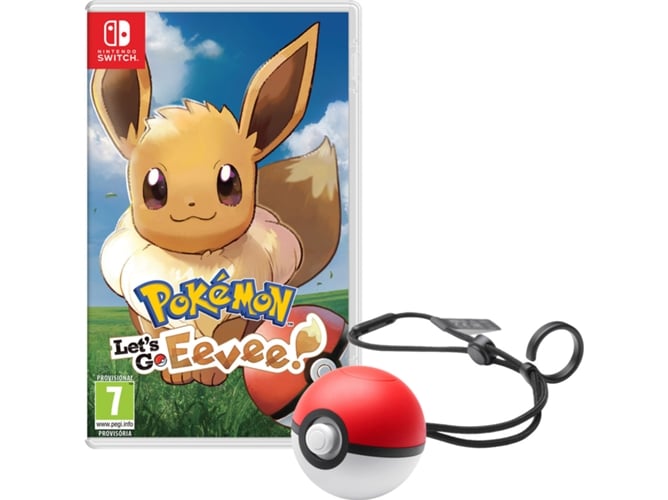 Juego Nintendo Switch Pokémon Let´s Go Eevee! Poké Ball Plus Nintendo  Switch