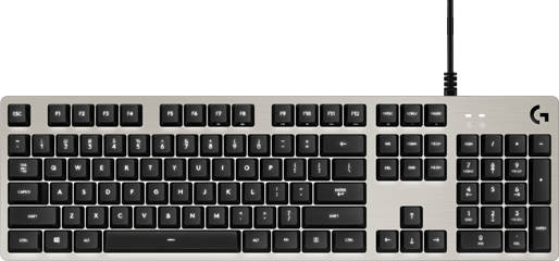 Teclado Gaming LOGITECH G413 (Mecánico - Francés - Negro)