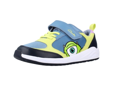 Zapatos de Niños CLARKS Aeon Scare Piel Azul (32.5)