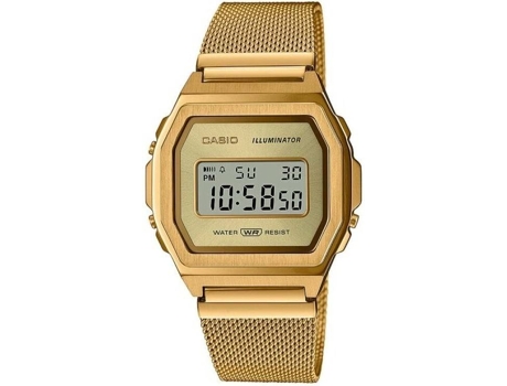 Reloj Digital CASIO Vintage Luxury Edition Hombre (Acero - Dorado)