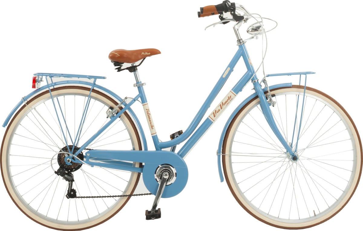 Bicicleta Via Veneto vv619l malagueta azul 46 619 vintage hombre 6 vel