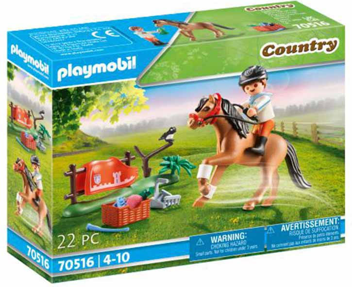 PLAYMOBIL PLAYMOBIL Country: poni coleccionable Connemara (Edad Mínima: 4)