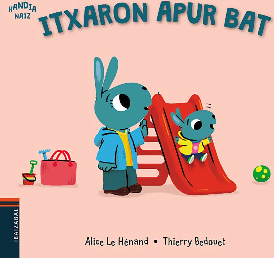 Itxaron Apur Bat tapa blanda libro de alice le euskera