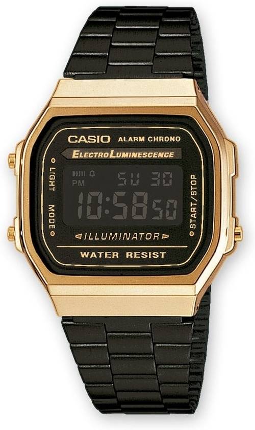 Reloj Digital CASIO Vintage Hombre (Acero - Negro)