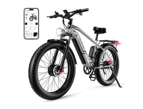 Bicicleta Eléctrica DUOTTS F26 SAMSUNG 1500W 20A 55KM/HZ App