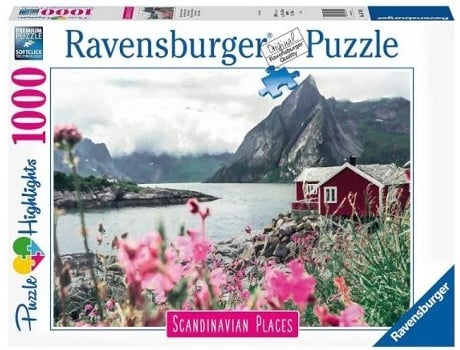 Puzzle RAVENSBURGER IBERICA Lofoten Noruega (Edad Mínima: 12 Anos - 1000 Piezas)