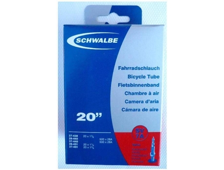 Cámaras de Aire SCHWALBE 500/20 X 1 3/8 Presta (20´´)