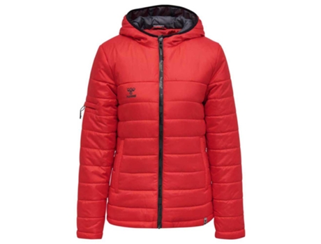 Abrigo para Mujer HUMMEL North Acolchoado Rojo para Fútbol (M)