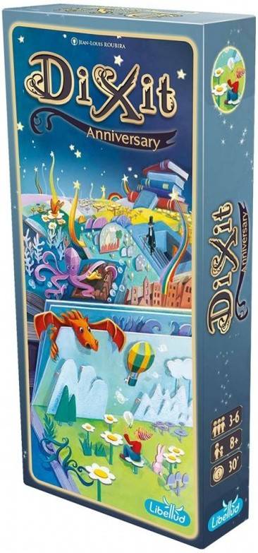 Libellud Asmdix11en2 Dixit 10º aniversario de expansión varios colores colormodelo surtido juego cartas 10th anniversary 2 12 275 4cm 8