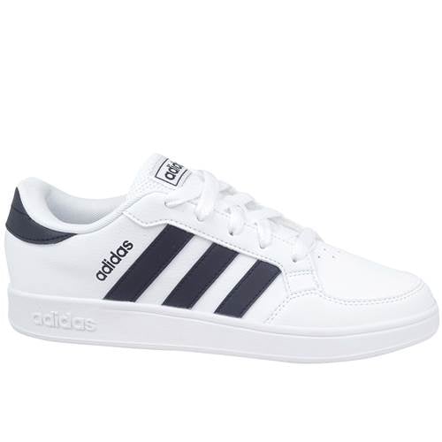 Zapatillas Deportivas ADIDAS Breaknet K Niños (Negro, Blanco -Material Sintético, Tejido -39,3)