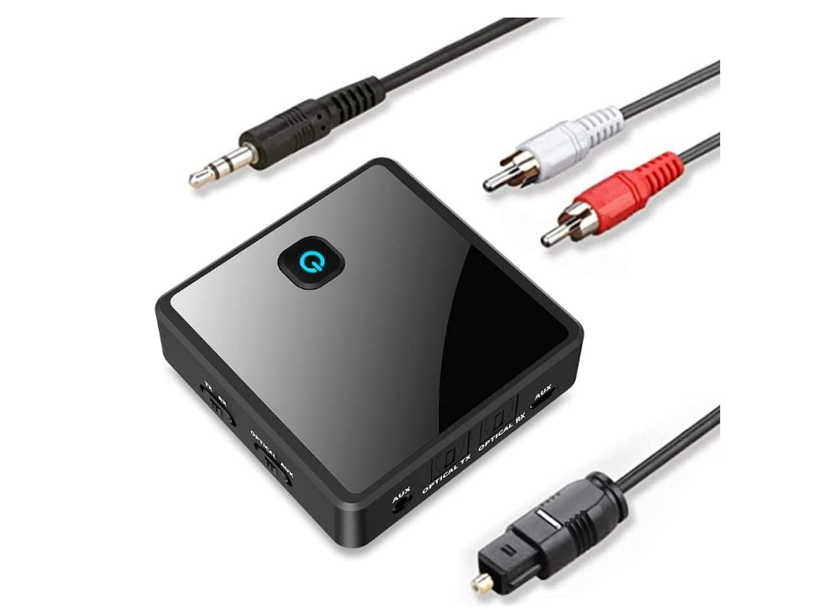 Transmisor Bluetooth para TV PC, (0.138 in, RCA, audio digital USB de  computadora) Adaptador de audio inalámbrico de doble enlace para  auriculares, baja latencia, fuente de alimentación USB : Electrónica 