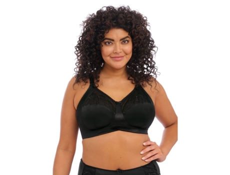 Sujetador de Mujer ELOMI Aros Cate Negro (125 cm B)