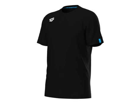 Camiseta Unisex para Natación ARENA Team Solid Negro (M)