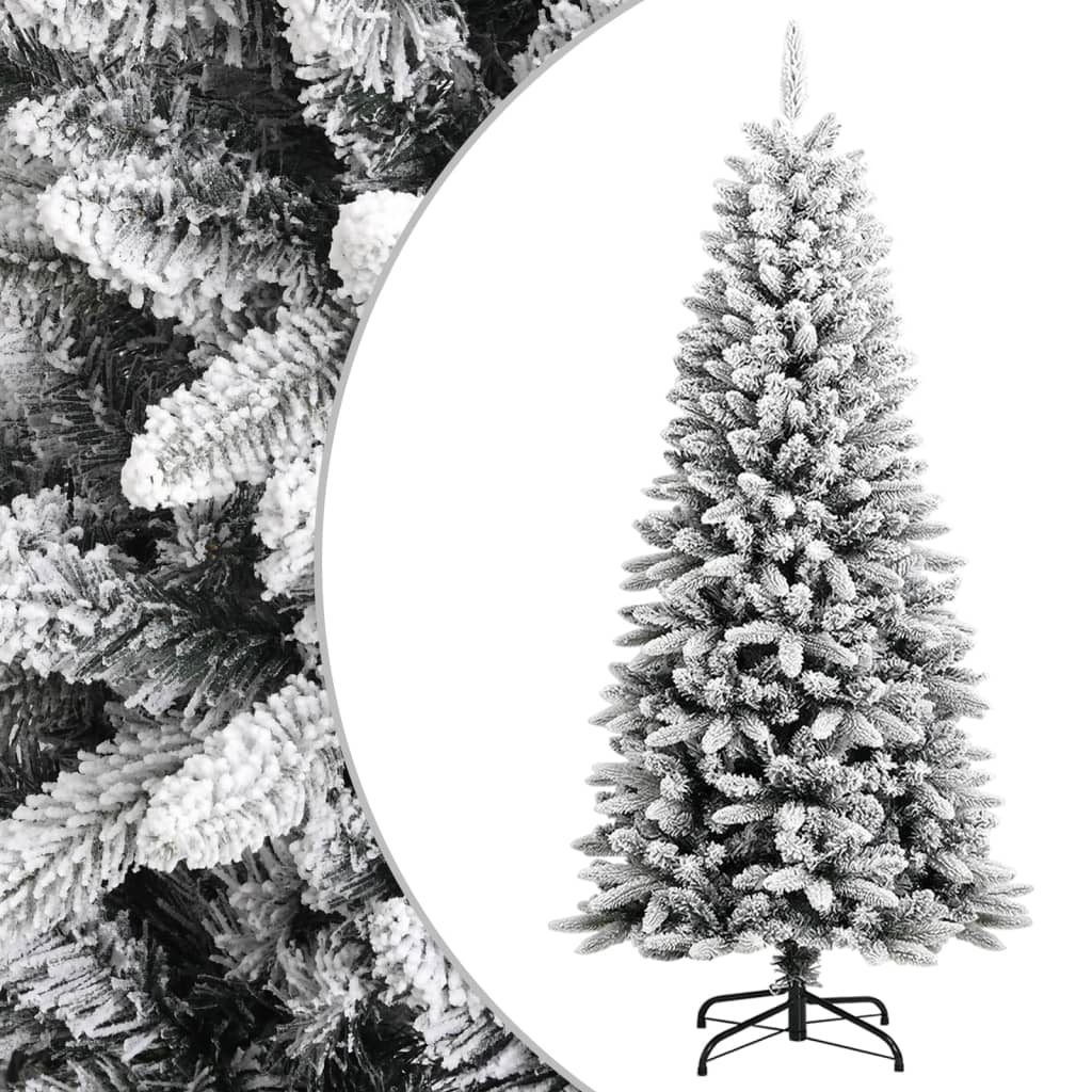 Árbol De Navidad De Nieve Artificial Y Pvc VIDAXL (Verde - 150 Cm)