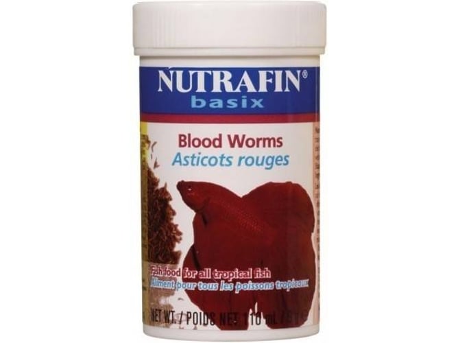 Alimentación para Peces NUTRAFIN Basix Larvas Rojas (110ml)