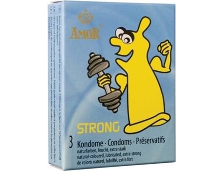 Preservativos AMOR Strong (3 Unidades)