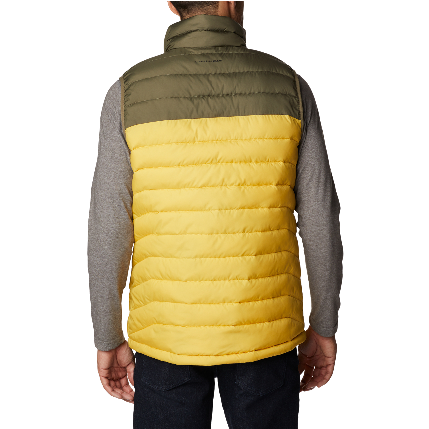 Chaleco COLUMBIA Poliéster Hombre (XL - Amarillo)