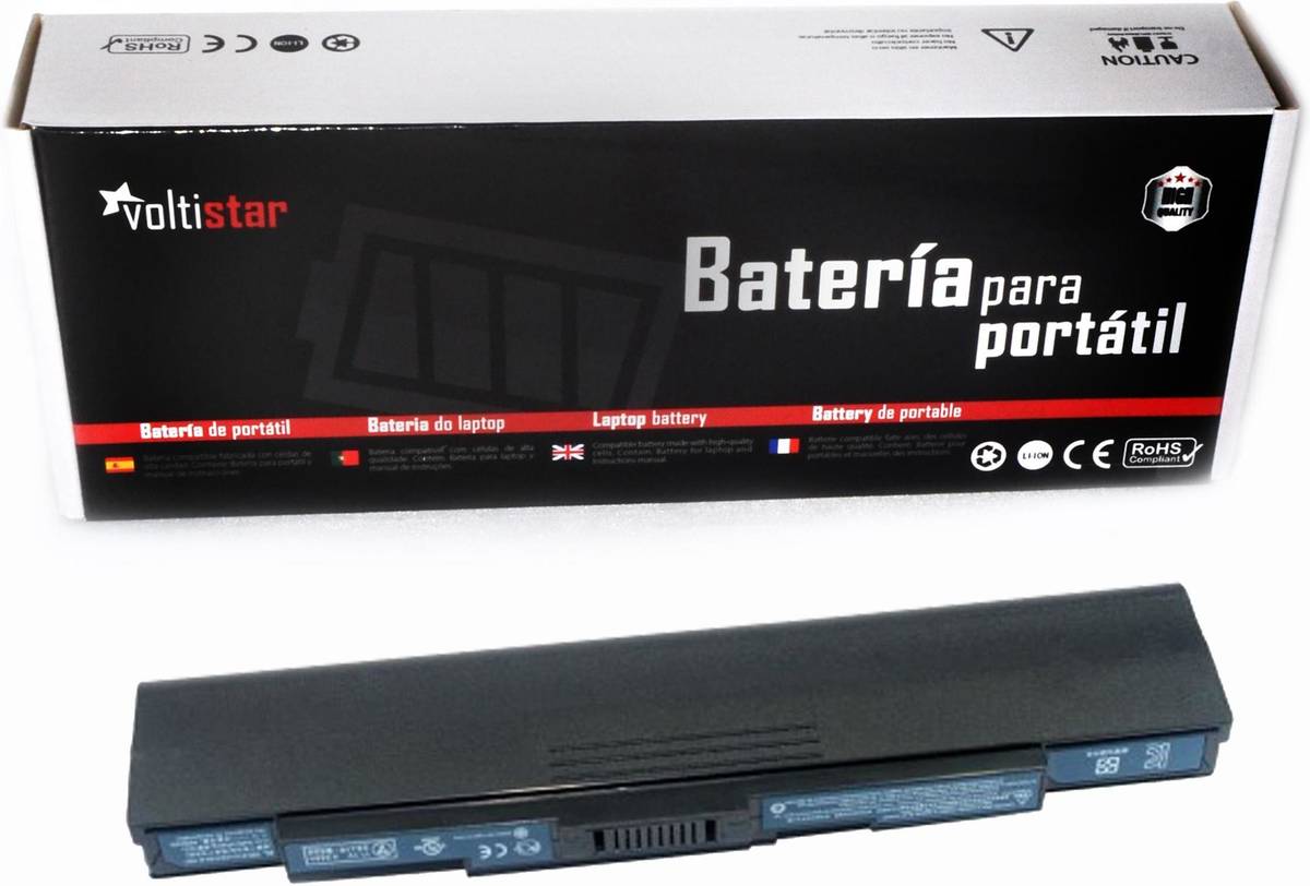 Batería para Portátil VOLTISTAR Acer Aspire Al10C31 Al10D56 11.1V 4400Mah