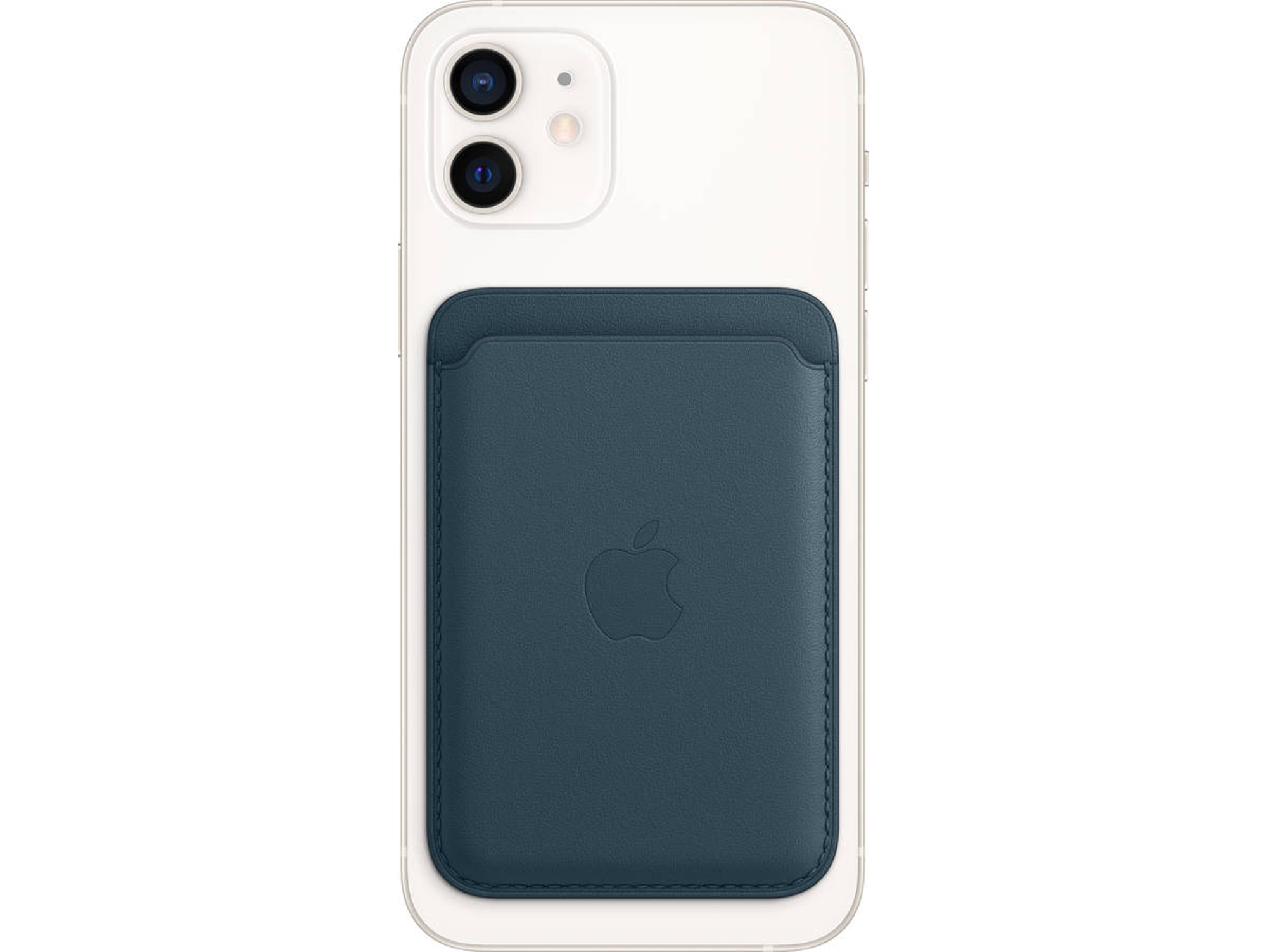 Cartera de piel con MagSafe Apple Azul para iPhone 15 - Funda para teléfono  móvil