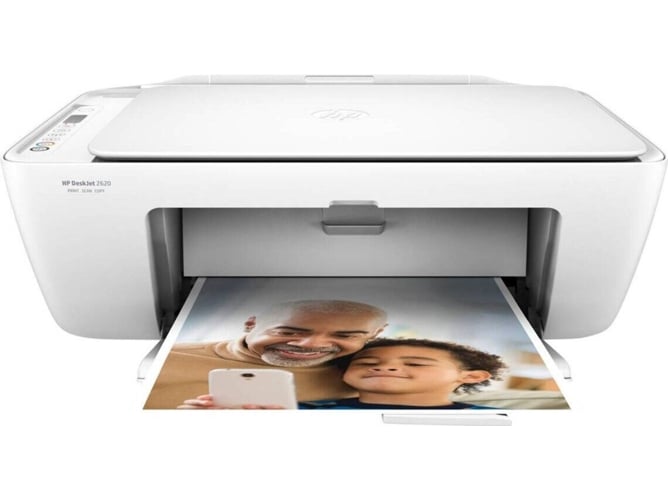 Impresora HP DeskJet 2620 (Multifunción - Inyección de Tinta - Wi-Fi)