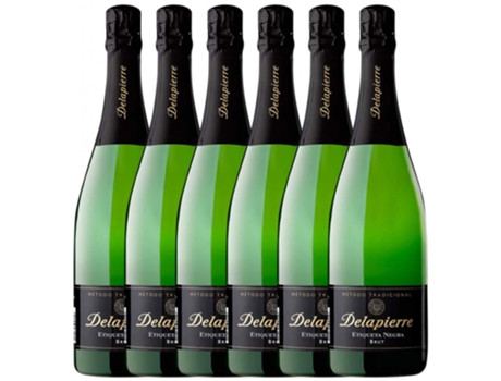 Espumante CODORNÍU Codorníu Delapierre Etiqueta Negra Brut Cava Joven (0.75 L - 6 unidades)