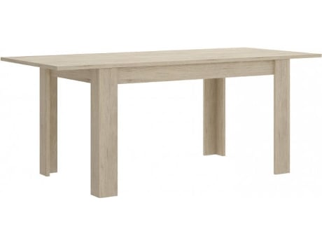 Liquidatodo ® Mesa extensible de 140x90 cm moderna y barata a 190 en color natural comedor dkit