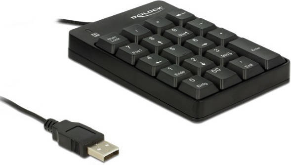 Teclado Numérico DeLOCK 12481 (Teclado Numérico)