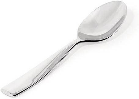 Dressed Cuchara Postres ainox 1810 mw034 6 uds juego de alessi vestidas plata gris 17