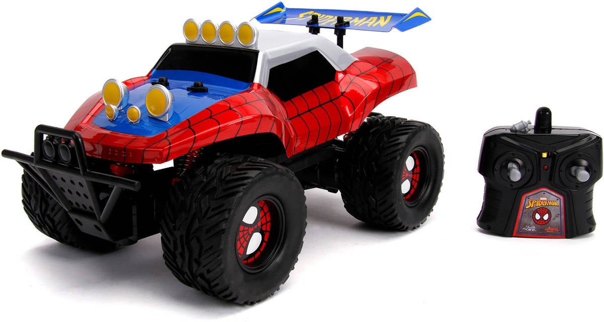 Coche Teledirigido JADA Buggy Spiderman (Edad Minima: 6 - Alcance: 25 m - Velocidad Máxima: 9 Km/h)