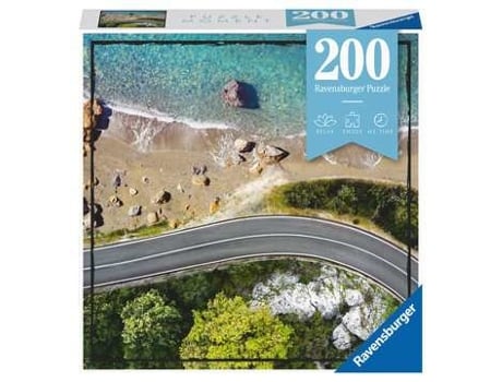 Puzzle RAVENSBURGER Beachroad rompecabezas 200 pieza(s) Paisaje