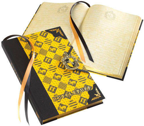 The Noble Collection hufflepuff journal harry potter huffelpuff