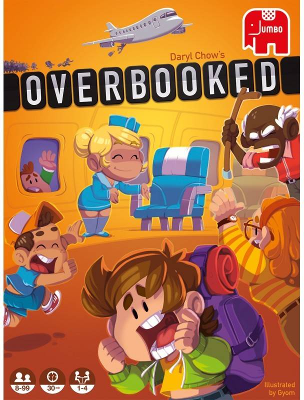 Juego de Mesa DISET Overbooked (Portugués - Edad Mínima: 8)