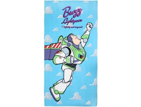 Cerdá Lifes Little moments 2200004036 toalla polyester toy story buzz lightyear azul 70x140cm