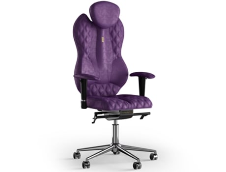 Silla de Oficina KULIK SYSTEM Grande Tejido de Costura (Antara - Violeta -130x50x50cm)