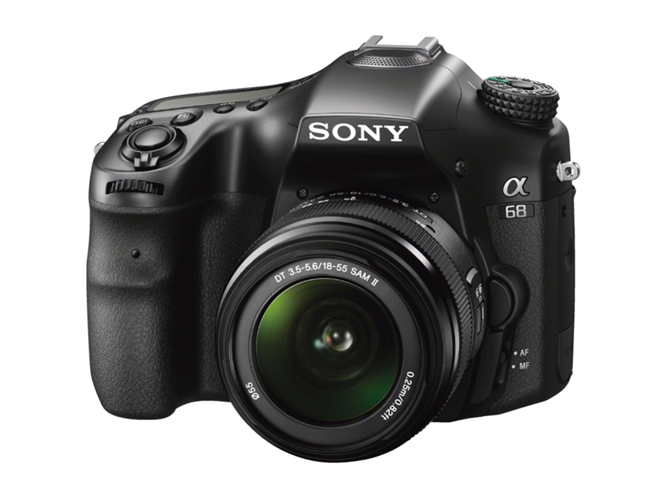 Sony Alpha 68 con montura tipo sensor cmos exmor apsc de 24.2 mp lente 1855 mm procesador bionz x enfoque pantalla lcd inclinable mirrorless 1855mm apsh iso 100 25600 242 6000 4000