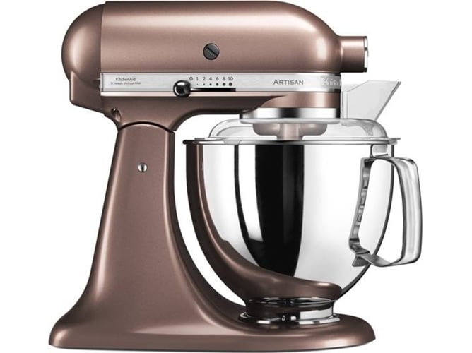 Amasadora con Bol KITCHENAID Artisan 5KSM175PSEAP (4 accesorios - 300 W - Bol: 4.8 L)