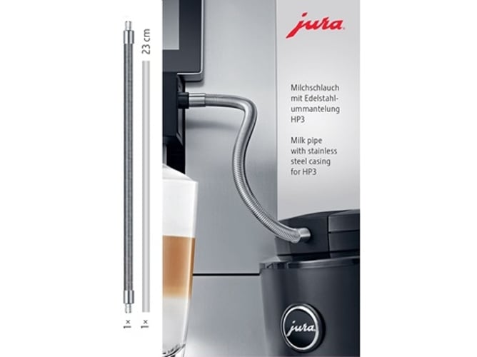 Tubo De Leche jura hp3 revestimiento acero inoxidable 24114 manguera para con