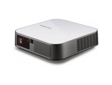 Viewsonic M2E Datashow Desktop Projector 400 Ansi Lumens Led 1080P 1920X1080 Compatibilidad 3D Gris Blanco