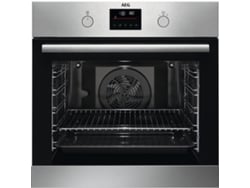 Horno AEG BPB331161M (72 L - 59.4 cm - Pirolítico - Inox)