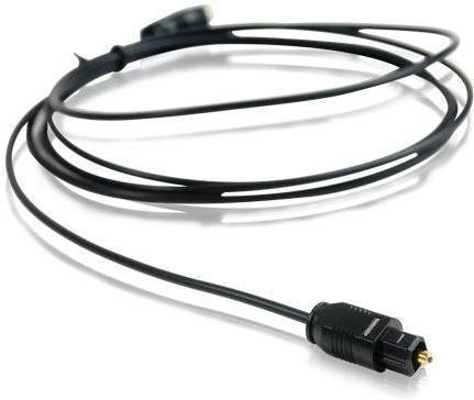 Hd Supply Tc020010 toslink spdif cable de audio fibra enchufe ø 5.0mm 1.00m negro 1 unidad