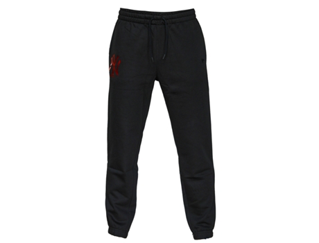 Pantalones de Chándal Hombre NEW ERA (S - Algodón - Negro)