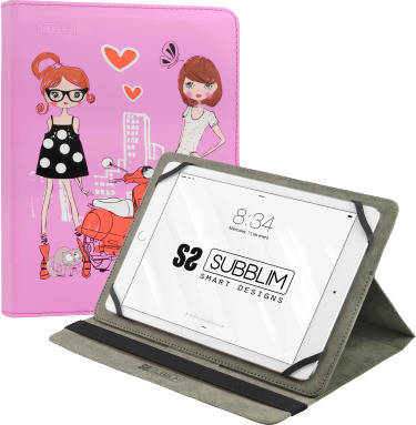 Funda Tablet SUBBLIM Trendy Fashion (Universal - 10.1'' - Multicolor)