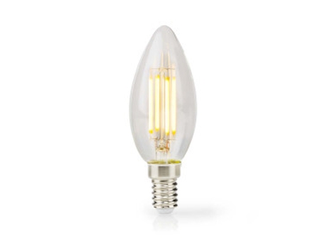 Bombilla Vela Nedis LED E14 4,5W 470lm 2700K Regulable 1un