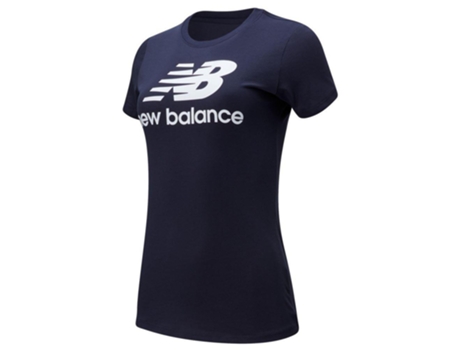 New Balance Essentials Stacked Logo Short Sleeve T-Shirt