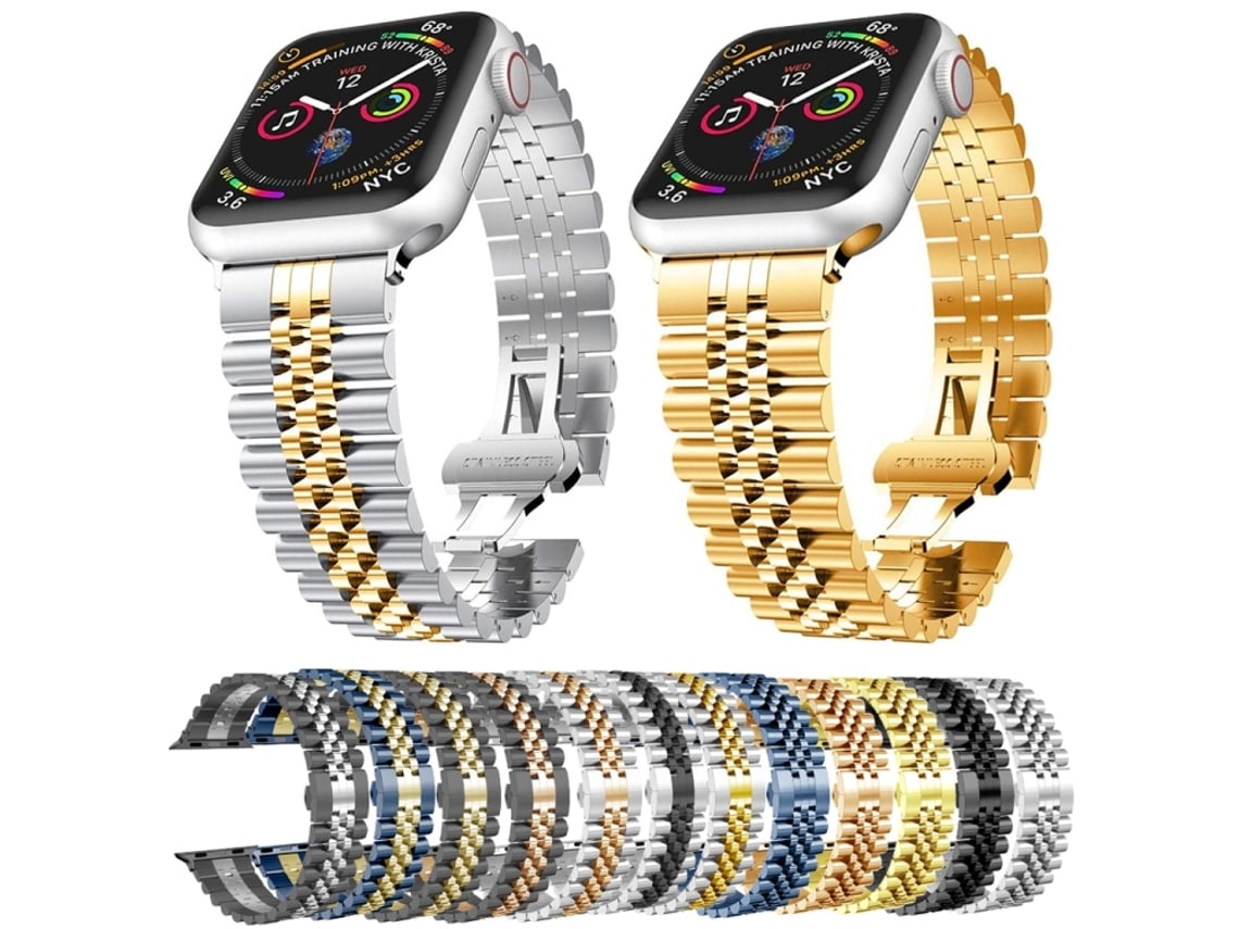 Correa apple watch online acero inoxidable