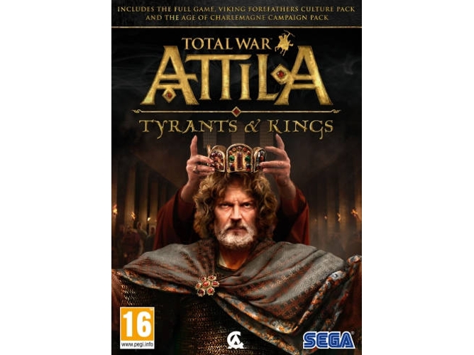 Juego PC Total War ATTILA Tyrants & Kings