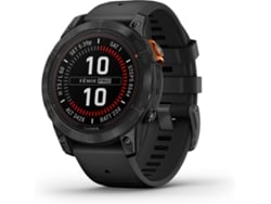 Smartwatch GARMIN Fenix 7 Pro Solar Edition (Bluetooth e Wi-Fi - Hasta 18/22 días de autonomía com Energia Solar - Negro)