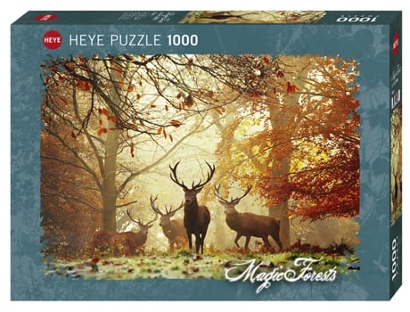 Puzzle 1000 Pcs Magic Forest Stags (9 años)