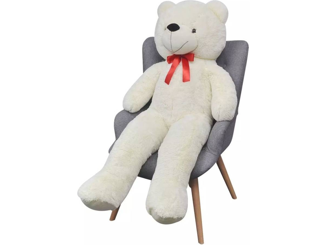 Oso De Peluche Xxl Blanco 160 Cm Vidaxl con Ofertas en Carrefour